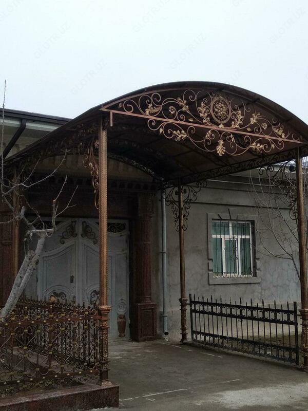 Кованые навесы 1