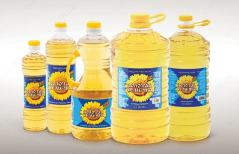 Масло подсолнечное "Золотая Семечка" 3л