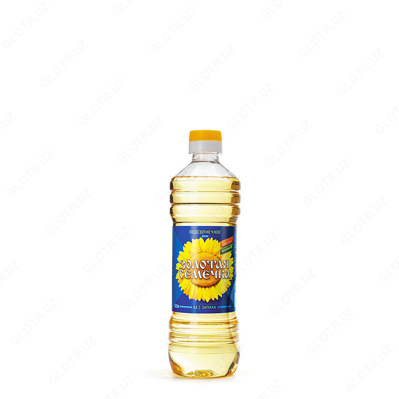 Масло растительное "Золотая Семечка" 0.5 л