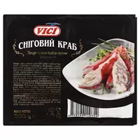 Qisqichbaqa tayoqchalari" qor Qisqichbaqa " Vici (200 gr)
