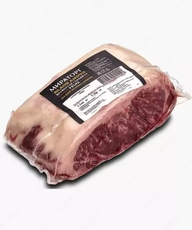  Мясо мраморной говядины Мираторг Black Angus - 