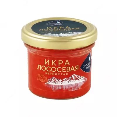 Икра лососевая зернистая "Русское море" (95 г)