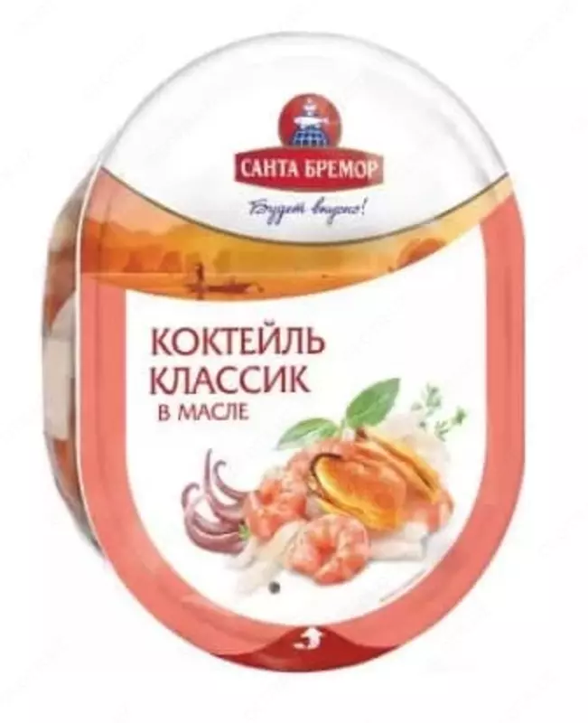  Коктейль из морепродуктов Классик Санта бремор (150 гр) - 