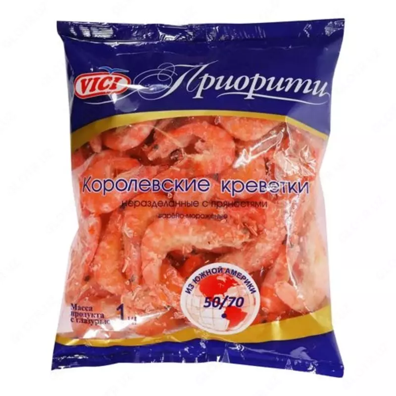  Королевские креветки Vici 50/70 1 кг - 