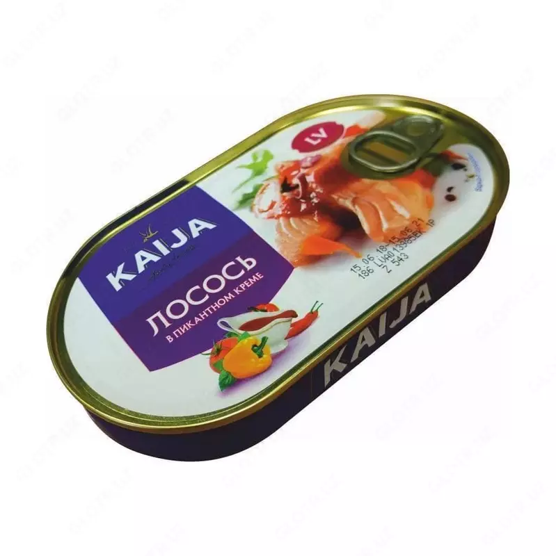Лосось филе в пикантном креме "Kaija" (170 гр)