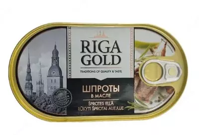 Neftdagi sprats katta "Riga Gold" (190 gr)