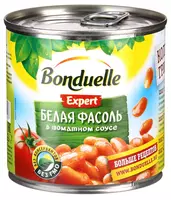 Белая фасоль в томатном соусе "Bonduelle" 400г - 19 000 сум