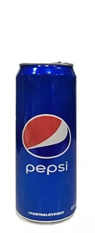 0,5 l temir kavanozdagi Pepsi alkogolsiz gazlangan ichimlik