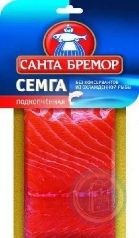  Санта Бремор Семга филе 200гр - 