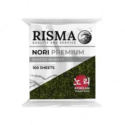 Sushi uchun dengiz o'tlari Nori Risma 100 dona