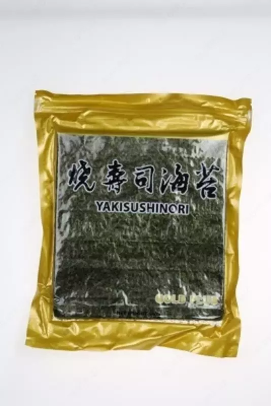Yaki sushi Nori qovurilgan dengiz o‘tlari To‘liq o‘lcham, 50 varaqlar