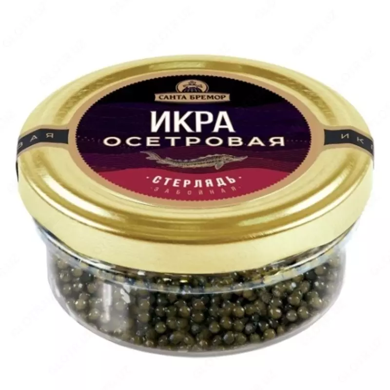 Sturgeon ikra sterlet "Santa Bremor" 50gr
