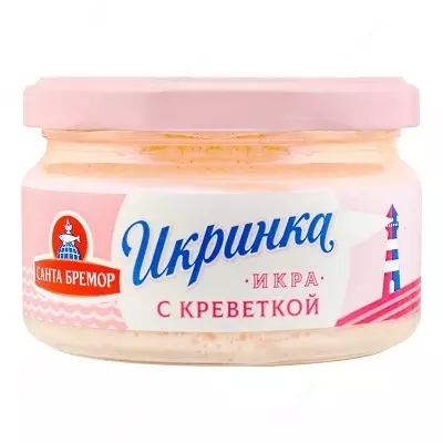 "Santa Bremor" qisqichbaqalar bilan tuxum 160 gr