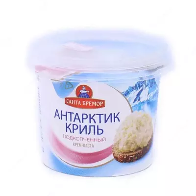 Крем-паста Санта Бремор Антарктик Криль Подкопченный, 150г