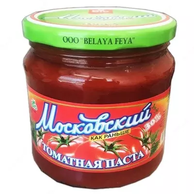 Томатная паста Московская 0.5л