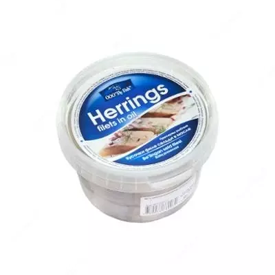 Сельдь "Fly Fish Herrings" филе-Кусочки в масле (500 гр)