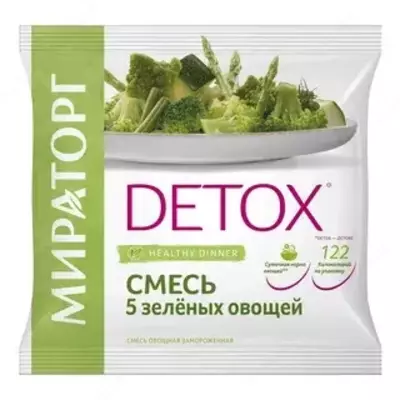 "5 yashil" "Miratorg" sabzavot aralashmasi 400 g