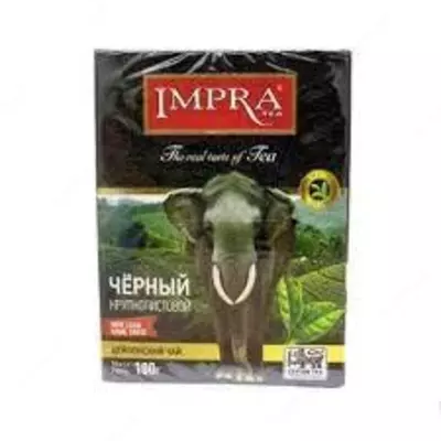 "Impra" qora katta bargli choy