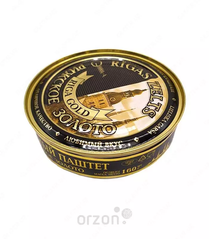 Паштет "Riga Gold" шпротный (160 гр)