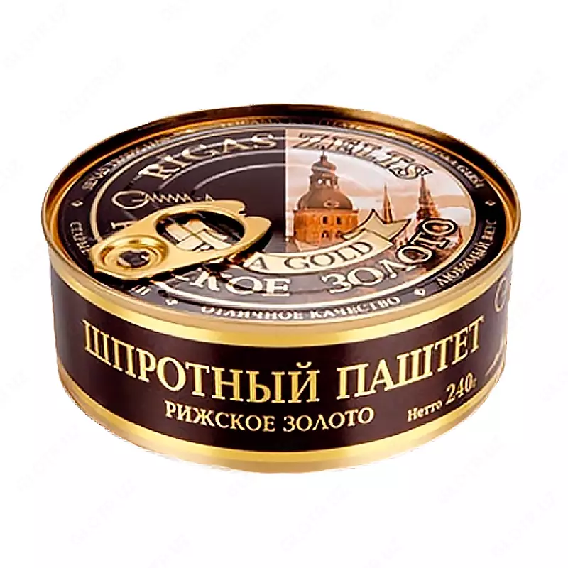 Паштет "Riga Gold" шпротный (240 гр)