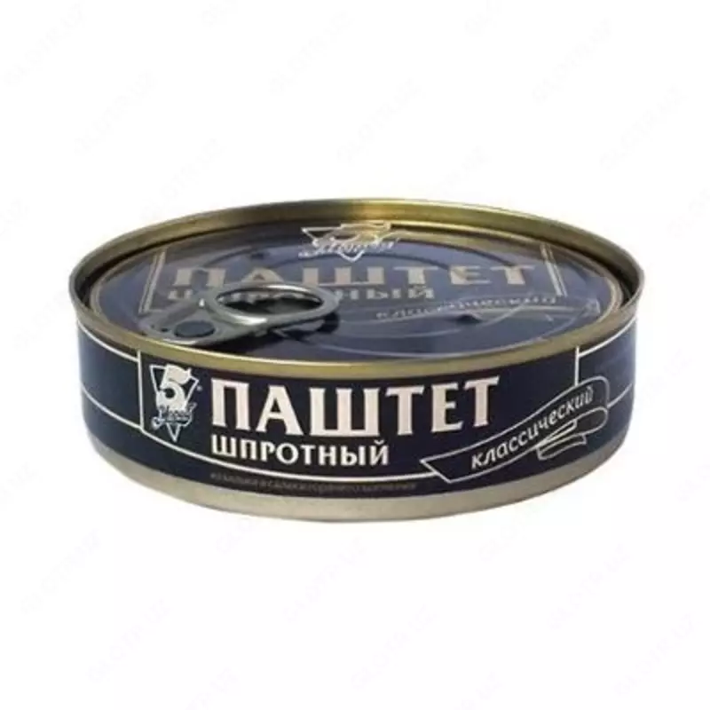 Паштет "5 Морей" шпротный (160 гр)