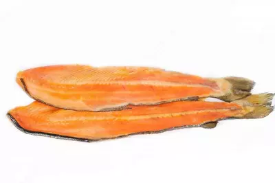 Филе лосося копченная