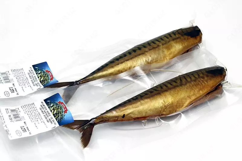 Скумбрия холодного копчения в вакуумной упаковке