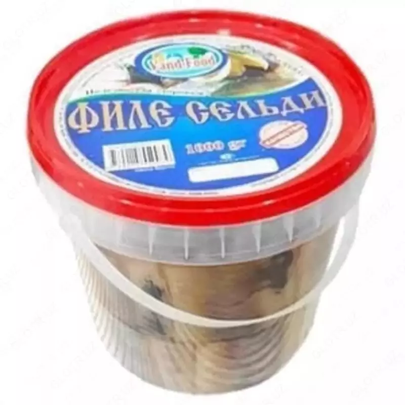 Сельдь "Vand Food" филе-Кусочки в масле (1000 гр)