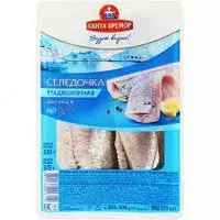 Филе сельди Санта Бремор "Традиционная" в масле (500 гр)