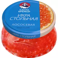 Икра стольная лососевая "Санта Бремор" имитация (230 гр)