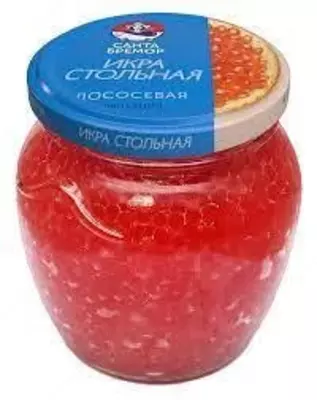 Икра стольная лососевая "Санта Бремор" имитация (450 гр)
