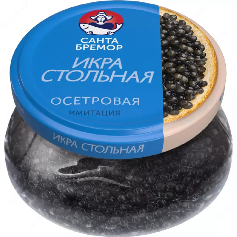 Икра стольная осетровая имитация "Санта Бремор" 230г