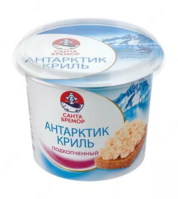 Крем-паста Санта Бремор Антарктик Криль Подкопченный, 150г