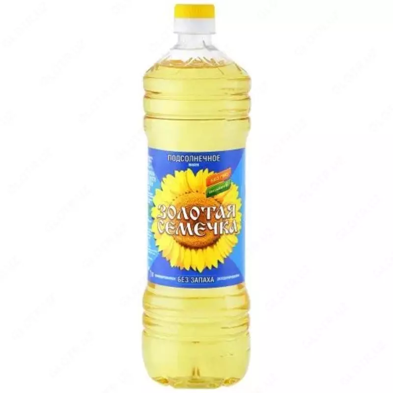 Масло растительное "Золотая Семечка" 1л