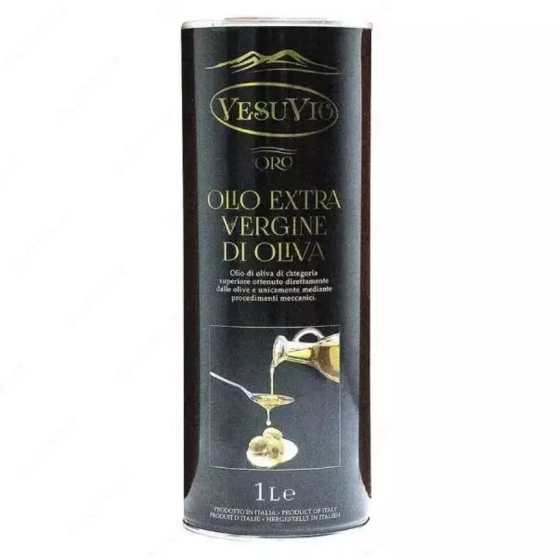 Zaytun moyi VesuVio tozalangan "zaytun Pomace Oil", 1 l temir yo'l