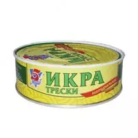  Икра трески 5 морей 125г - 