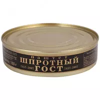 Паштет Главпродукт шпротный ГОСТ 160гр - 12 000 сум