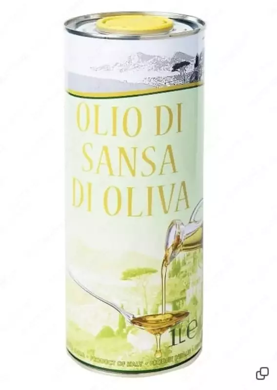 Масло Оливковое VesuVio рафинированное «Olive Pomace Oil», 1 л ж/б