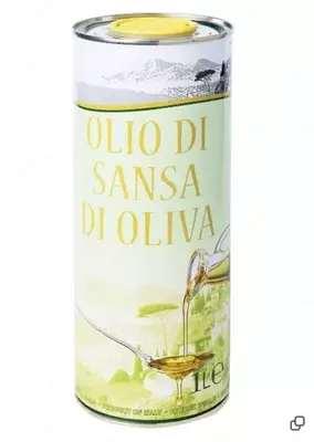 Масло Оливковое VesuVio рафинированное «Olive Pomace Oil», 1 л ж/б
