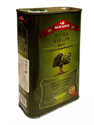 Оливковое масло extra virgin для салатов, Испания, 5л "Alicante"