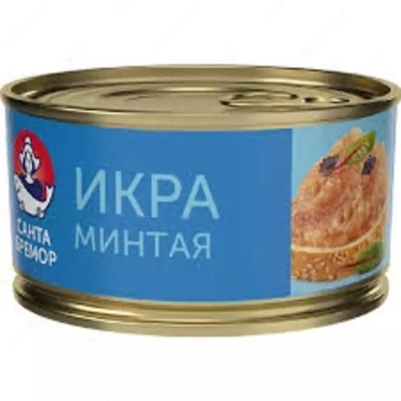Икра минтая люкс Санта Бремор (130 гр)