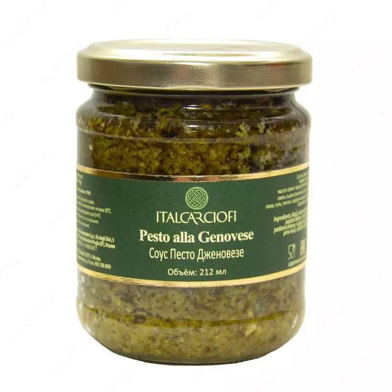 Соус Песто алла Дженовезе 212мл ITALCARCIOFI, Италия