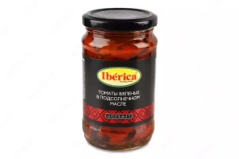 Iberica kungaboqar yog'ida quritilgan pomidor