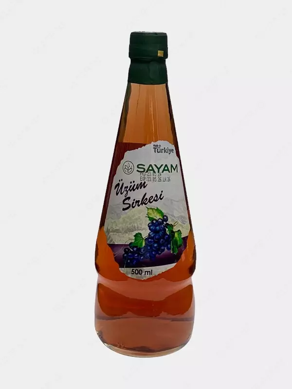 Уксус черного винограда SAYAM, 500 мл, Турция