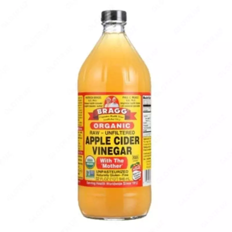 Органический яблочный уксус Bragg, 946мл
