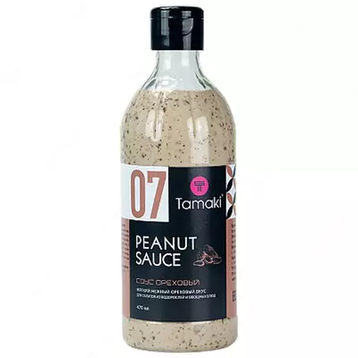 Tamaki 07 Соус ореховый на основе растительных масел, 470 мл