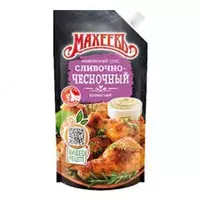 МАХЕЕВ СОУС 200МЛ СЛИВОЧНО-ЧЕСНОЧНЫЙ