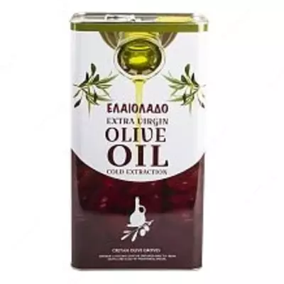Масло оливковое Elaiolado Extra Virgin холодного отжима 5л