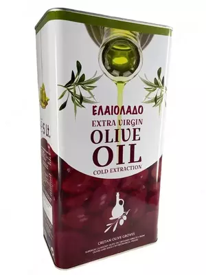 Масло оливковое Elaiolado Extra Virgin холодного отжима 5л