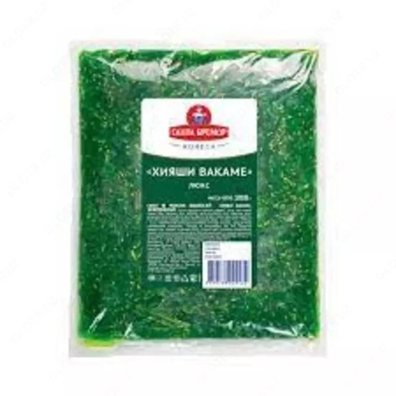  Салат из морских водорослей Хияши Вакаме Люкс 1кг Санта Бремор - 